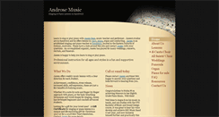 Desktop Screenshot of androsemusic.com